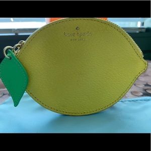 Kate Spade lemon change purse